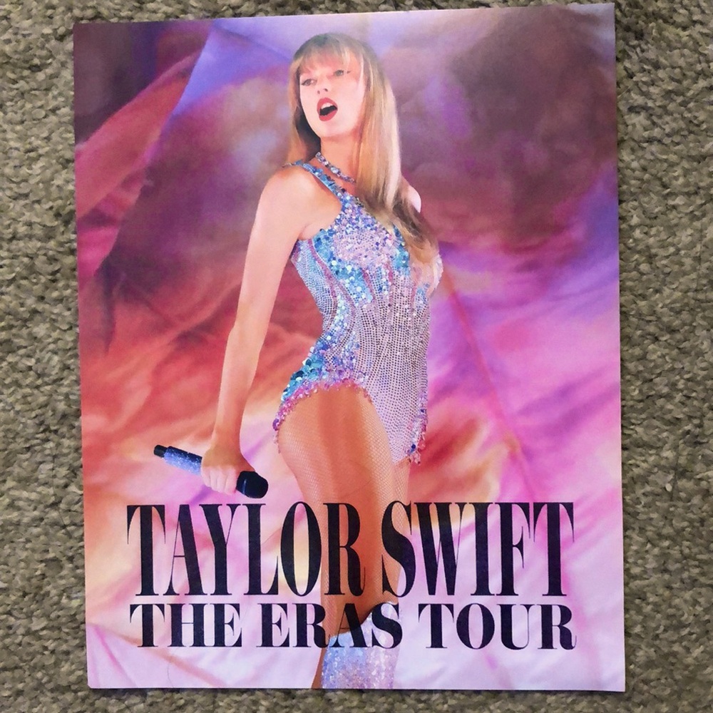 Taylor Swift Eras Tour Poster